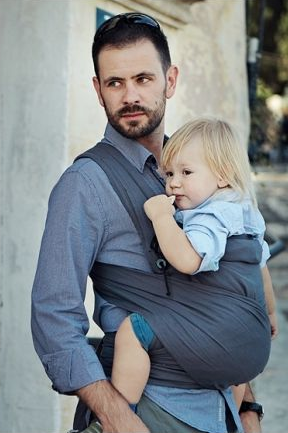 Kangura portabebés Portabebé mei tai Néobulle Evolu'Bulle Antracita