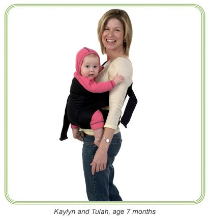 Kangura portanadons Mei hip Scootababy Black