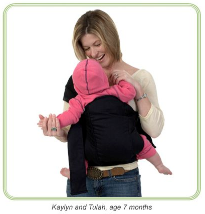 Kangura portanadons Mei hip Scootababy Black