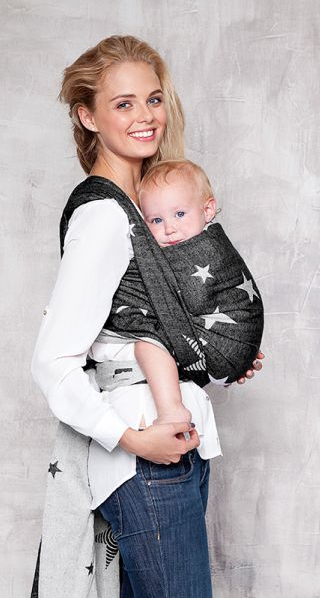 Kangura portabebés Fular portabebé Kokadi Diorite Stars