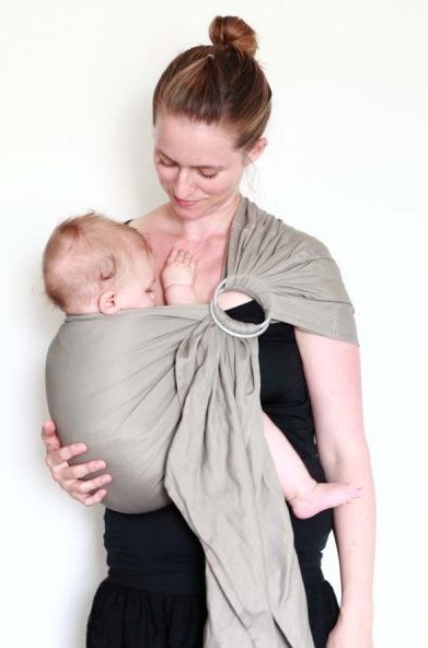 Kangura portabebés Bandolera portabebé Ling Ling d'amour Dune