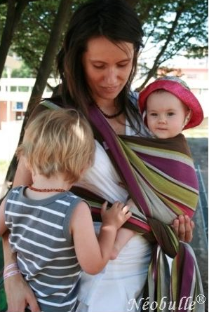 Kangura portabebés Fular portabebé Néobulle Julie