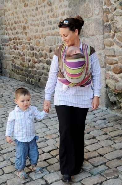 Kangura portabebés Fular portabebé Néobulle Julie