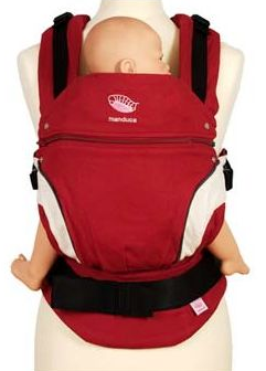 Kangura portabebés Mochila portabebés Manduca Rojo