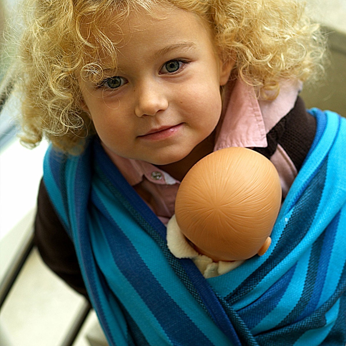 Kangura portabebés Mini Hoppediz fular de juguete Miami