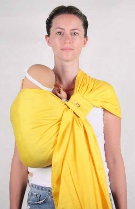 Kangura portabebés Bandolera portabebé Ling Ling d'amour Sunflower