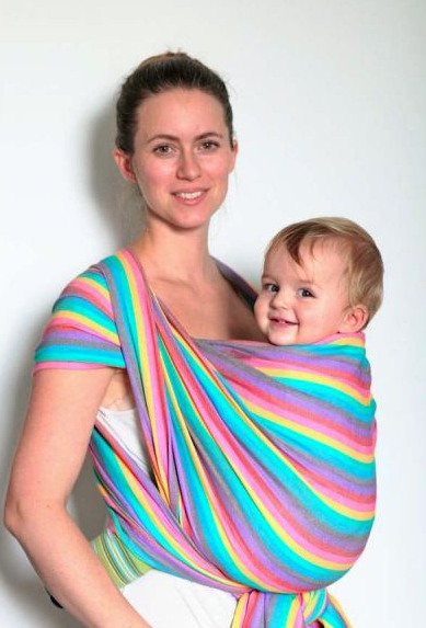 Kangura portanadons Fulard portanadons Ling Ling d'amour Sol Rainbow O2