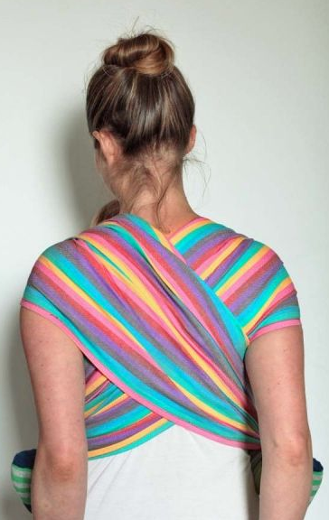 Kangura portanadons Fulard portanadons Ling Ling d'amour Sol Rainbow O2