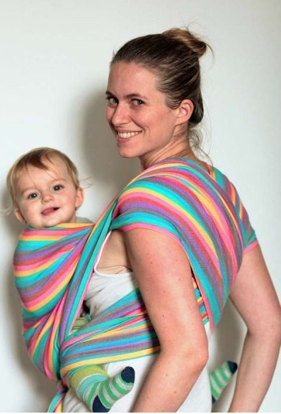 Kangura portanadons Fulard portanadons Ling Ling d'amour Sol Rainbow O2