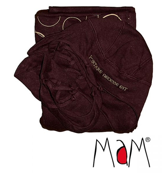 Kangura portabebés Fular portabebé MamEco Chocolate