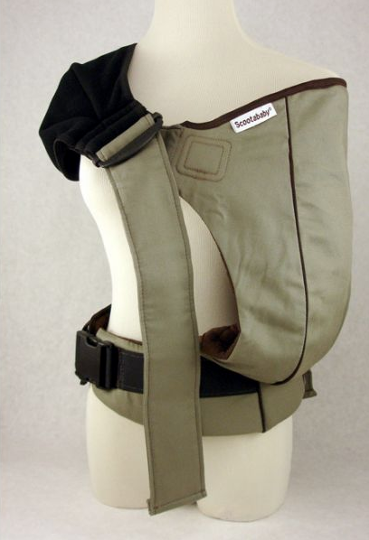 Kangura portabebés Mei hip Scootababy Taupe