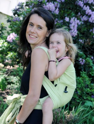 Kangura portabebés Portabebé mei tai Néobulle Evolu'Bulle Vert Amande