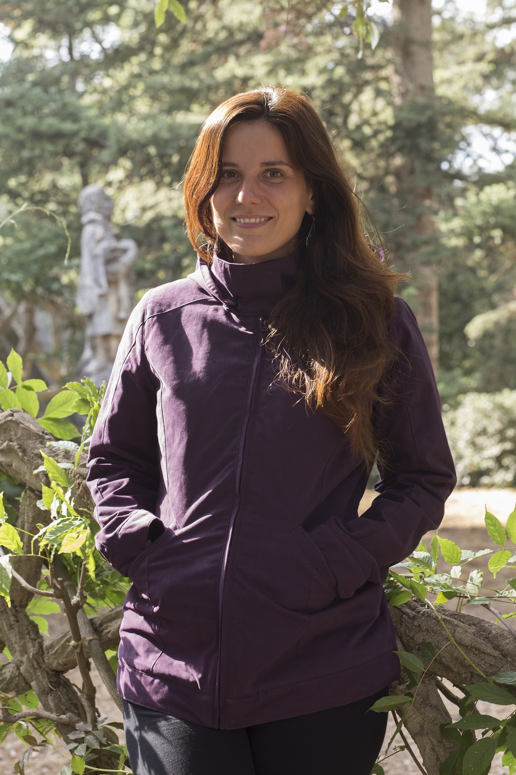 Kangura portabebés Abrigo de porteo Momawo 4 en 1 Purple