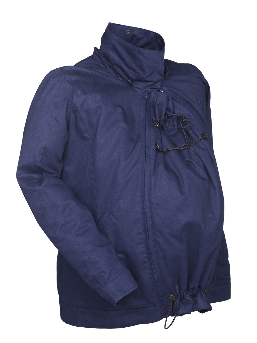 Kangura portabebés Abrigo de porteo Momawo 4 en 1 Navy Blue