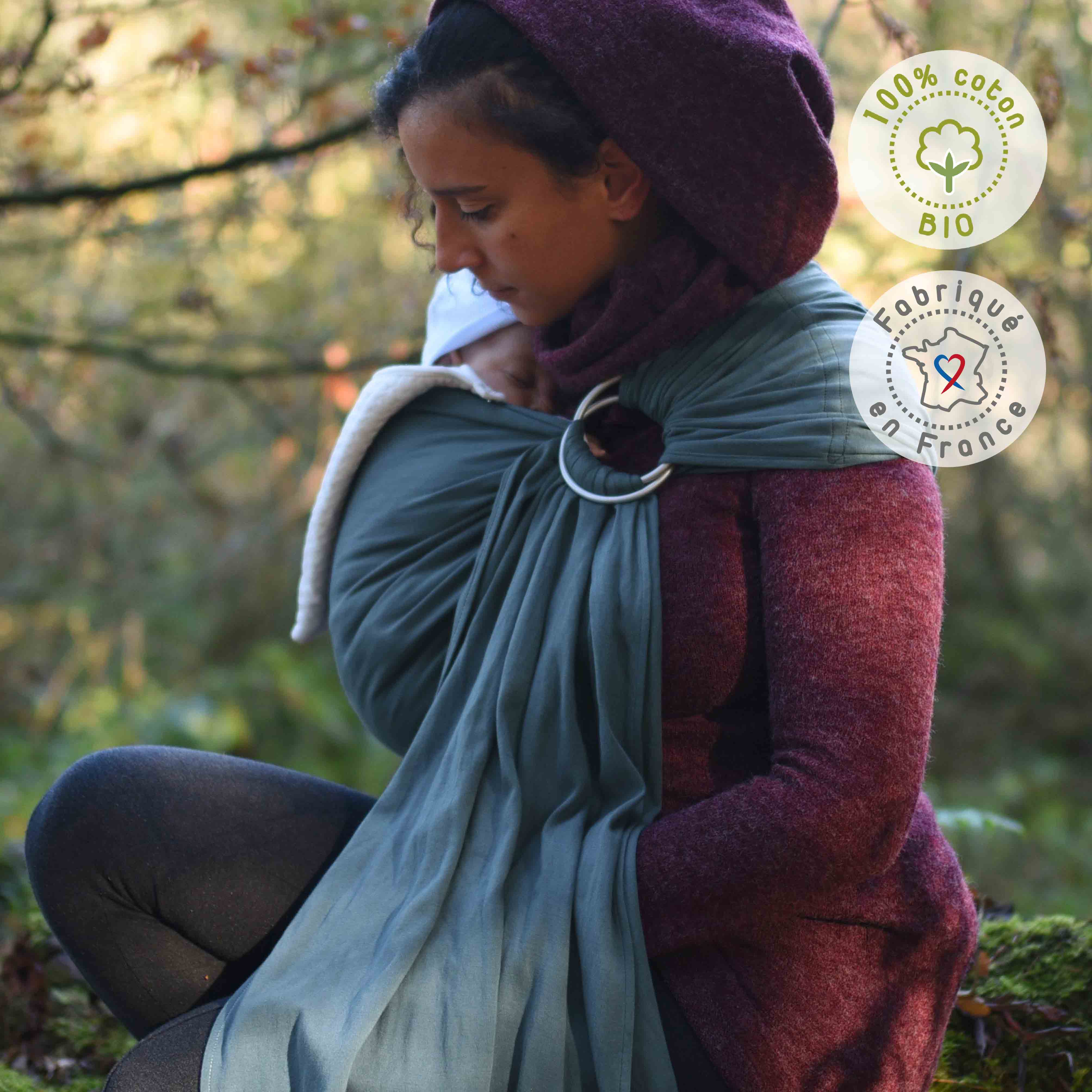 Kangura portabebés Bandolera portabebé Néobulle elástica My Sling Bleu