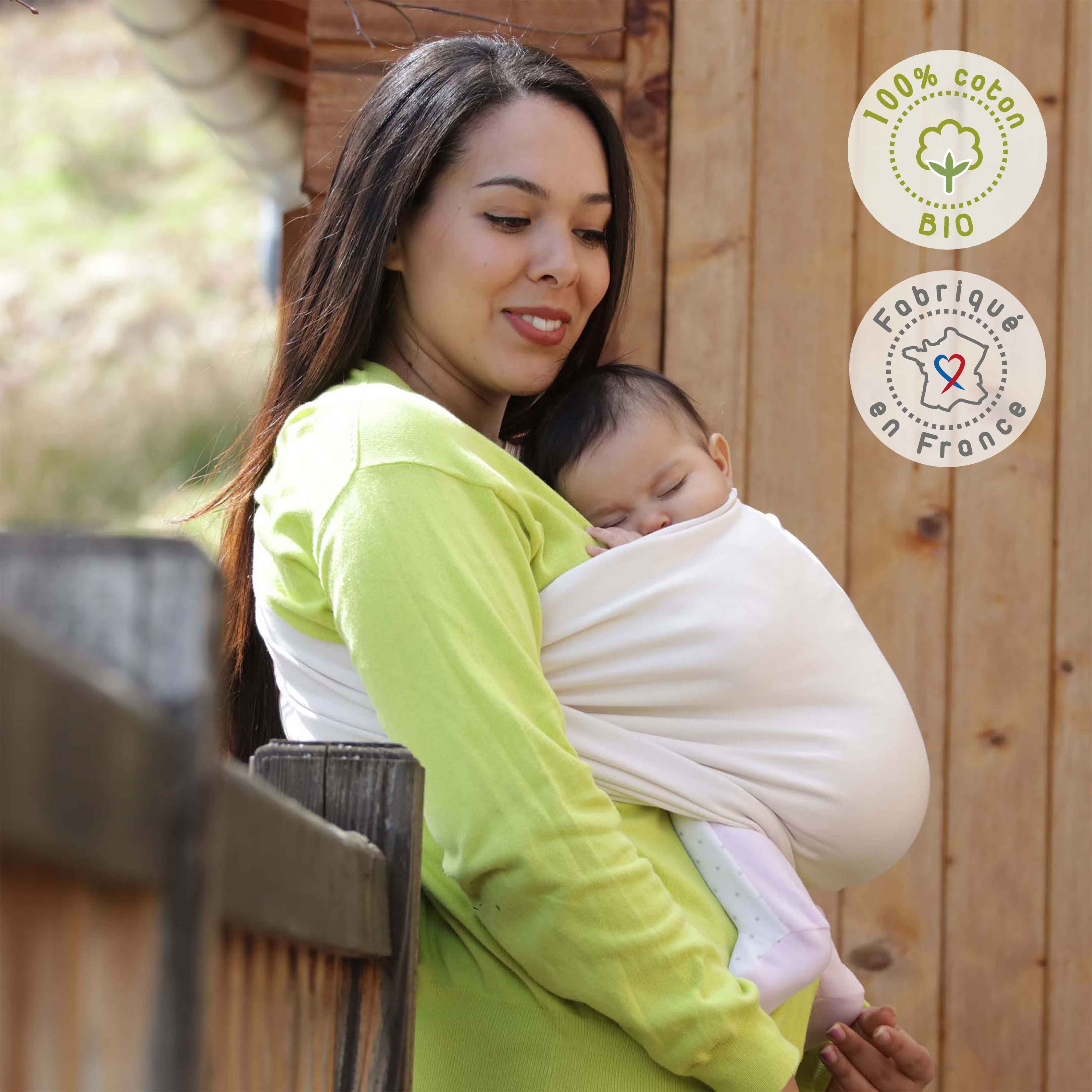 Kangura portanadons Bandolera portabebé Néobulle elàstica My Sling Ecru