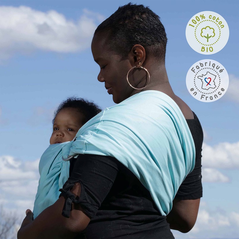 Kangura portanadons Bandolera portabebé Néobulle elàstica My Sling Lagon