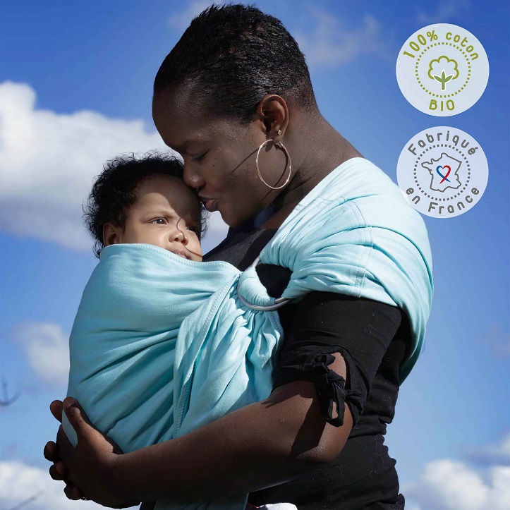 Kangura portanadons Bandolera portabebé Néobulle elàstica My Sling Lagon