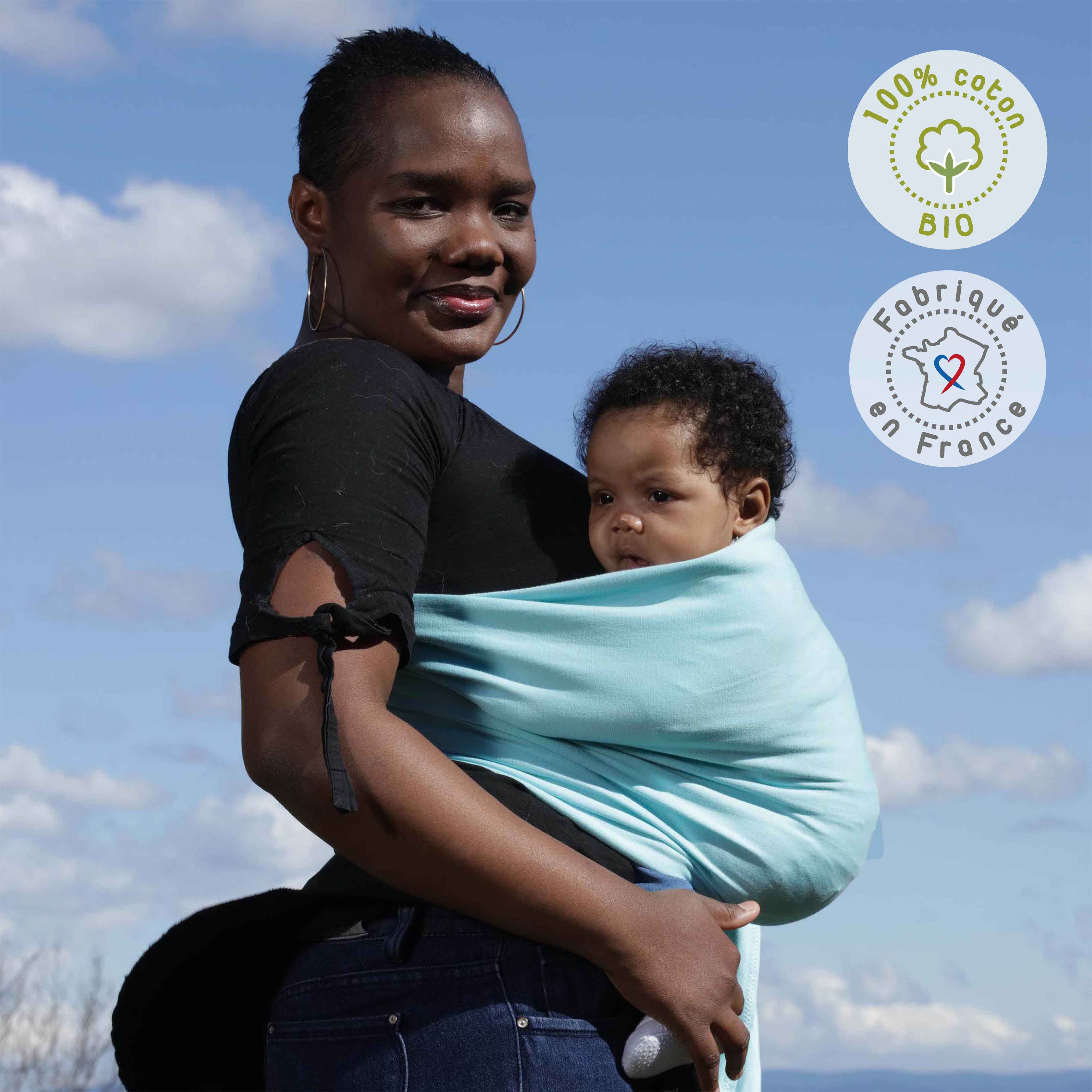 Kangura portanadons Bandolera portabebé Néobulle elàstica My Sling Lagon