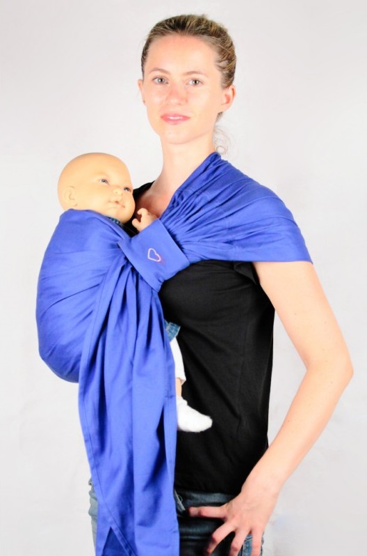 Kangura portabebés Bandolera portabebé Ling Ling d'amour Bleu Kein