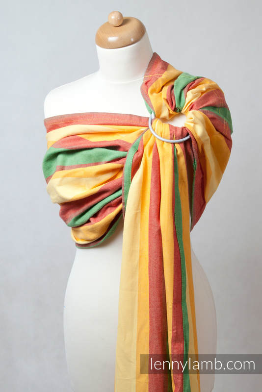 Kangura portabebés Bandolera portabebé LennyLamb Bambú Spring