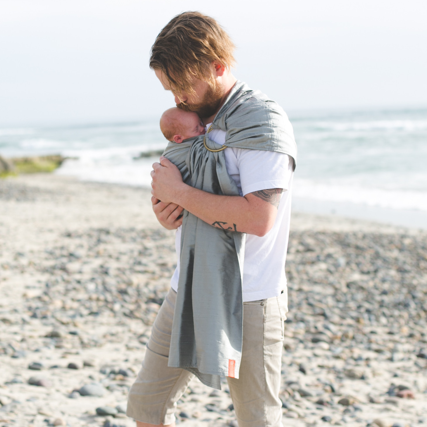 Kangura portanadons Bandolera portanadons Sakura Bloom Seda Mist