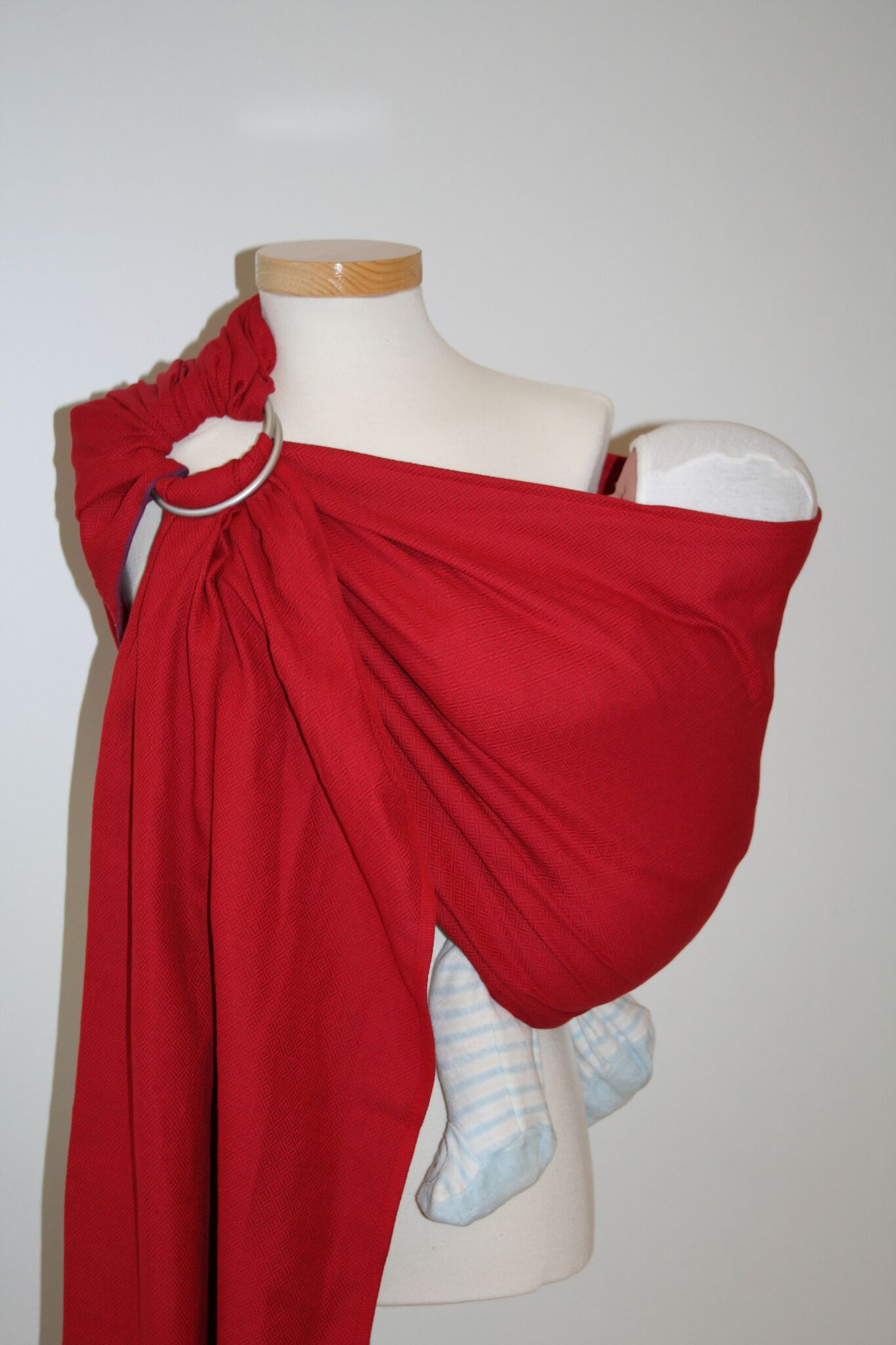 Kangura portabebés Bandolera portabebé Storchenwiege Leo Rojo