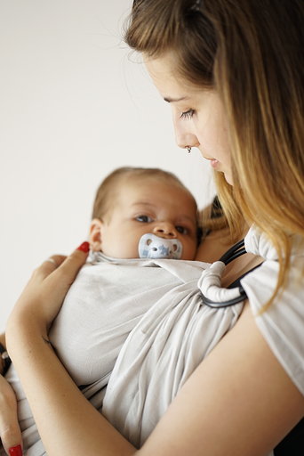 Kangura portabebés Bandolera portabebé Littlemiss Nube