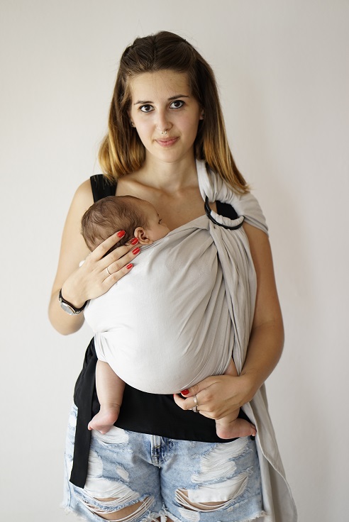 Kangura portabebés Bandolera portabebé Littlemiss Nube