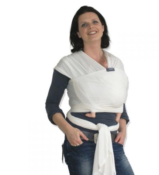 Kangura portabebés Fular portabebé SmallVips Bambú Blanco