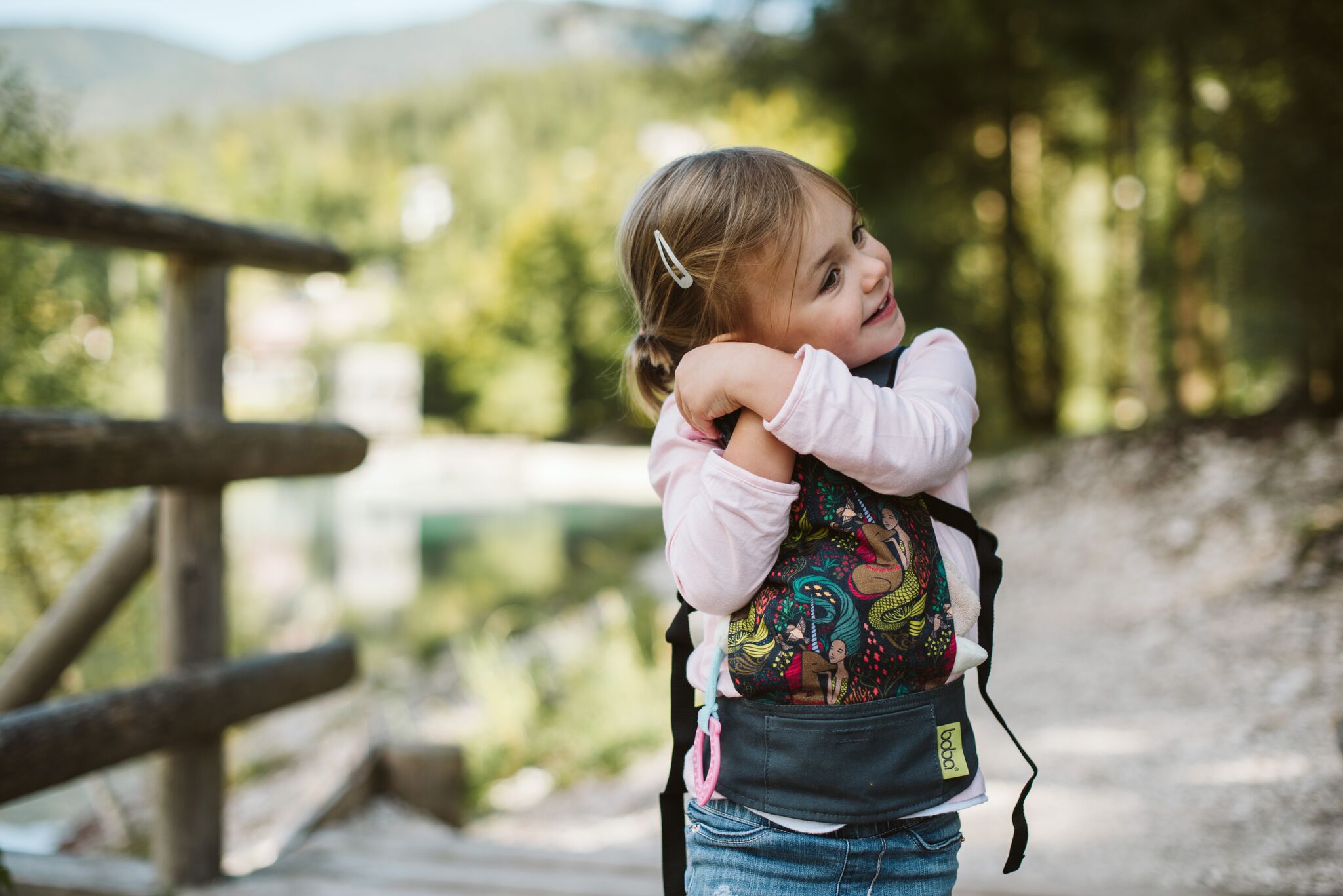 Kangura portanadons Boba Mini motxilla de joguina Mermaid and Unicorn