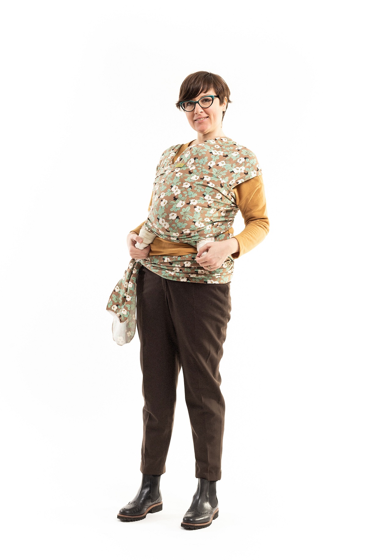 Kangura portabebés Fular elástico portabebé Boba Wrap Magnolia