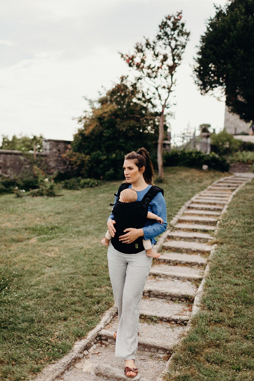 Kangura portabebés Mochila Evolutiva Portabebé Boba X Black Beauty