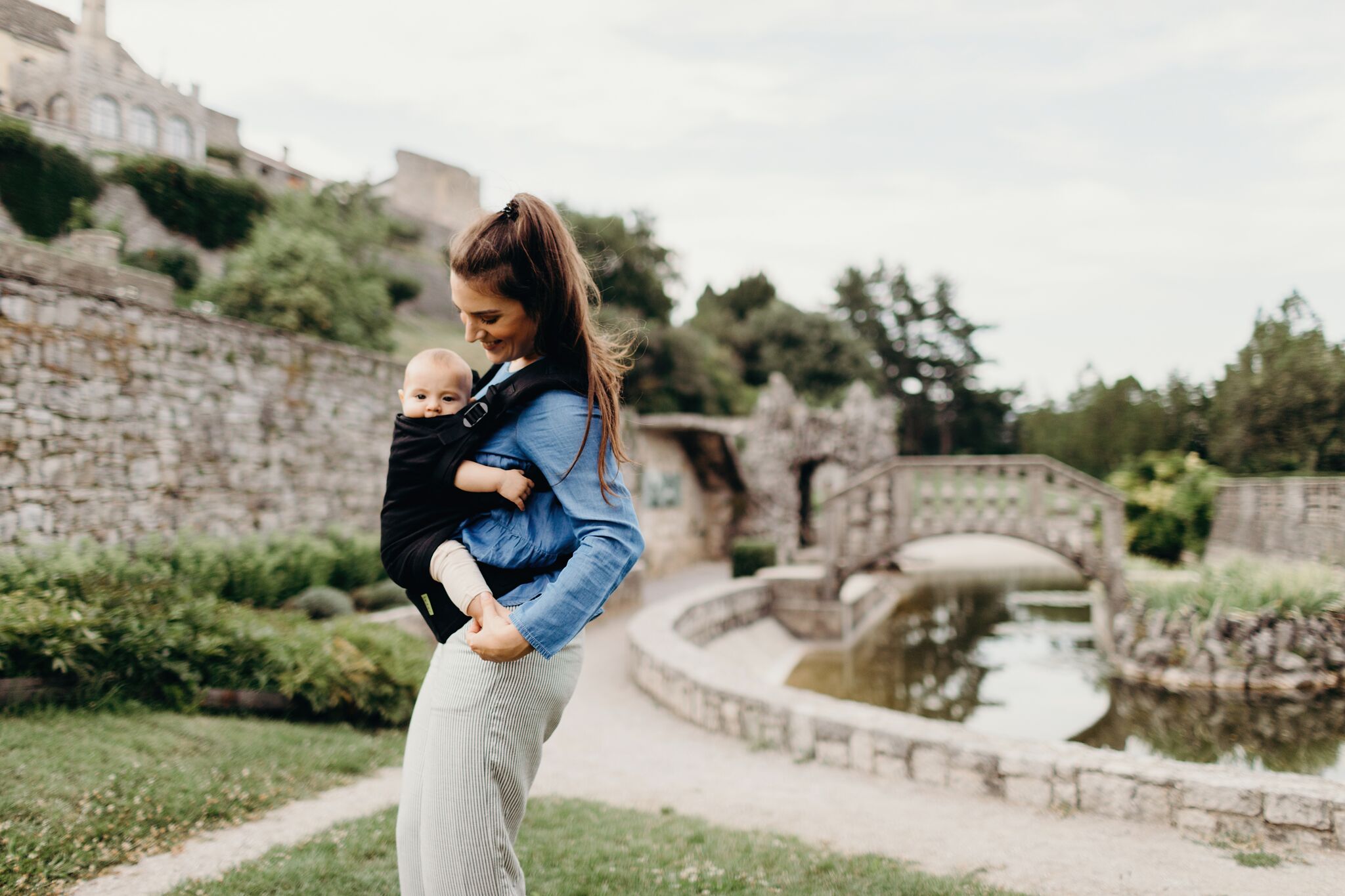 Kangura portabebés Mochila Evolutiva Portabebé Boba X Black Beauty