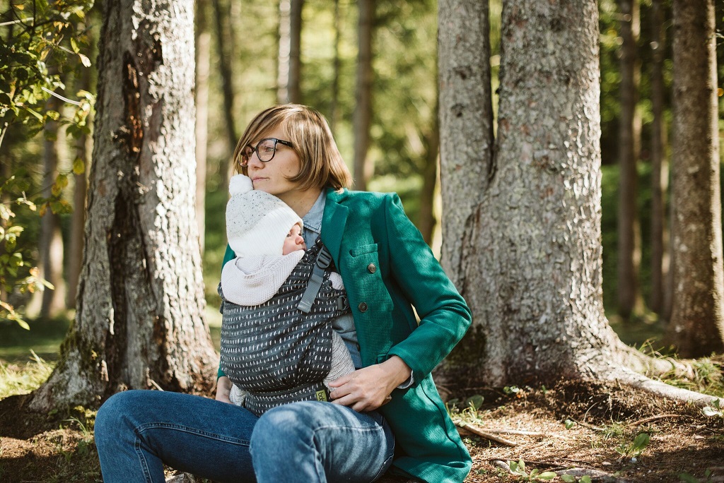 Kangura portabebés Mochila Evolutiva Portabebé Boba X Denim Rain