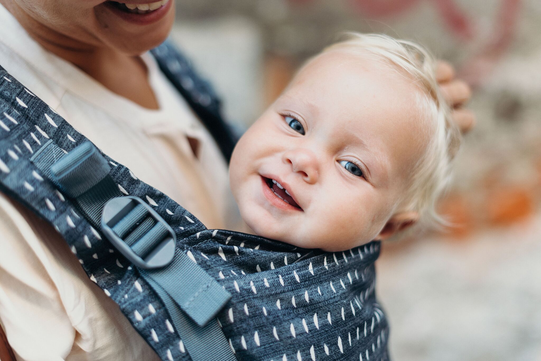 Kangura portabebés Mochila Evolutiva Portabebé Boba X Denim Rain