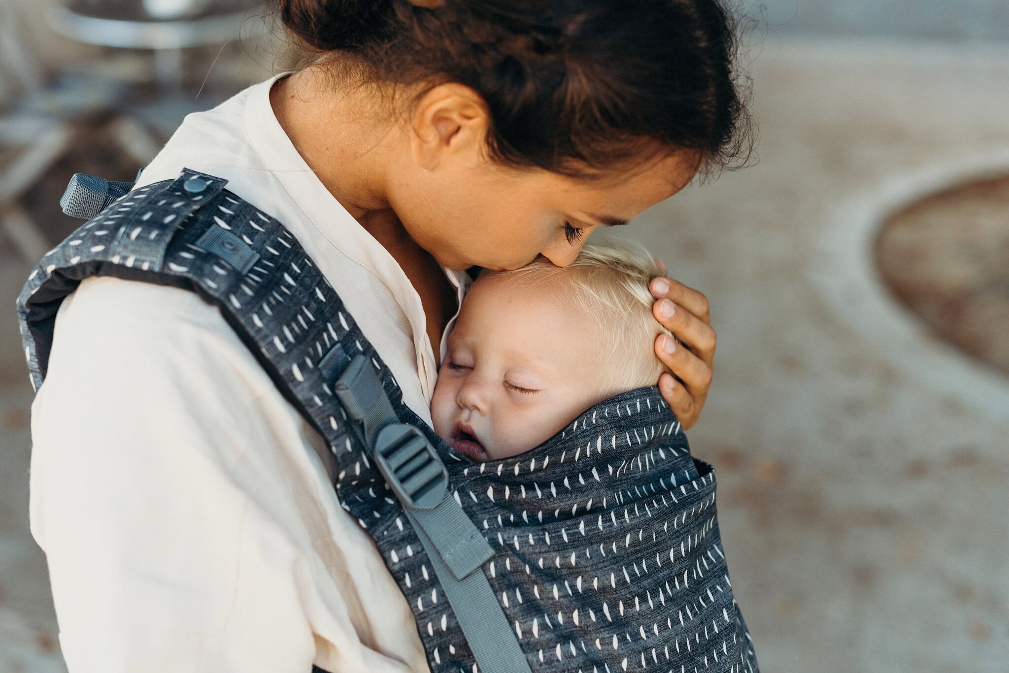 Kangura portabebés Mochila Evolutiva Portabebé Boba X Denim Rain
