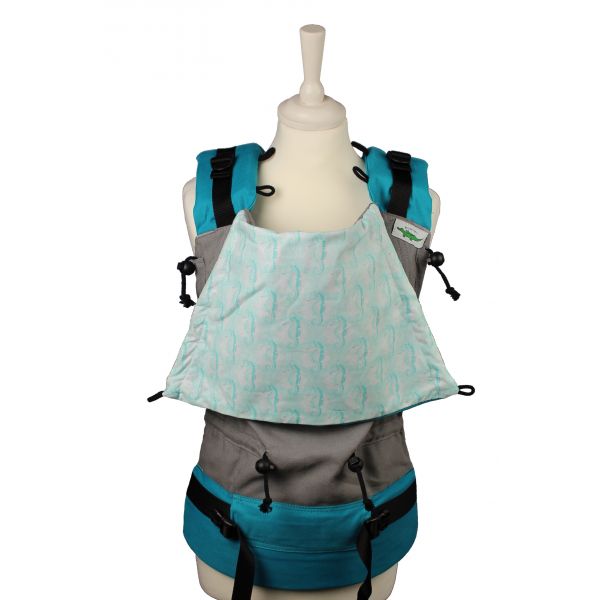 Kangura portabebés Mochila Ergonómica Buzzidil XL Seahorses