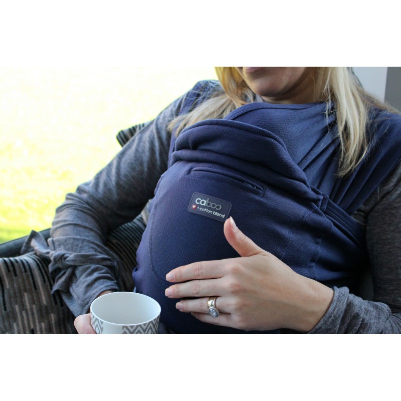 Kangura portabebés Portabebé mochila fular Caboo Algodón Eclipse