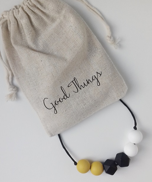 Kangura portabebés Collares Good Things de silicona para porteo y lactancia Polaris