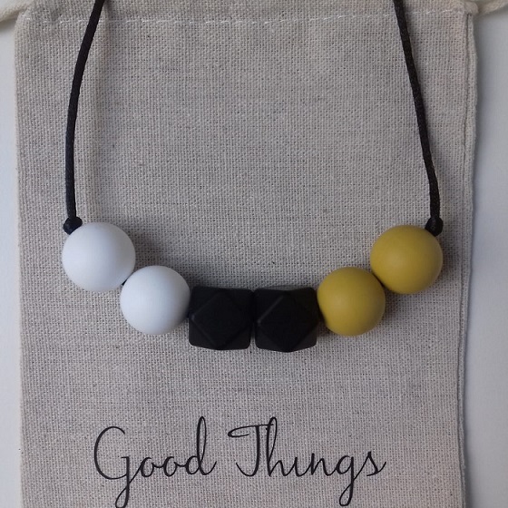 Kangura portabebés Collares Good Things de silicona para porteo y lactancia Polaris