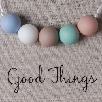 Kangura portabebés Collares Good Things de silicona para porteo y lactancia Rigel