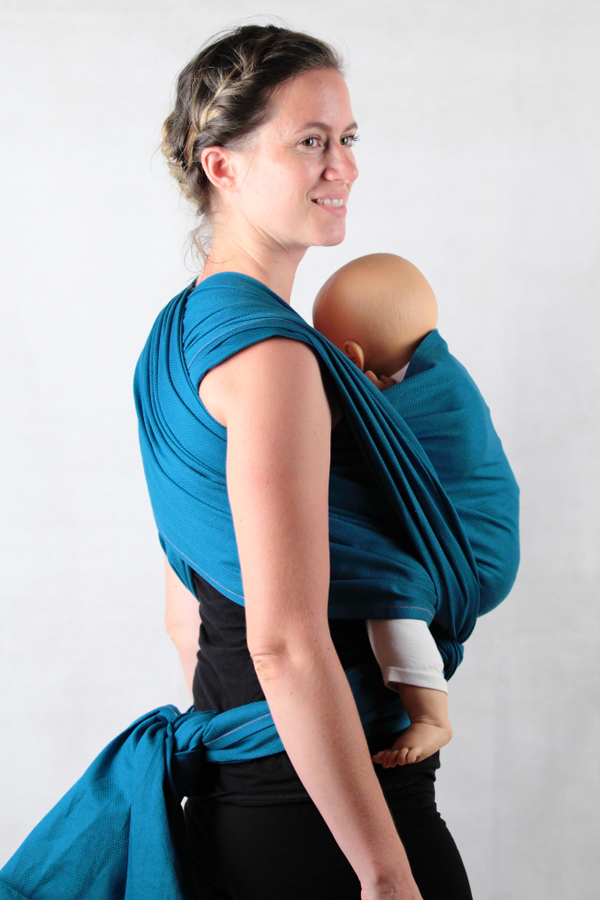 Kangura portabebés Bandolera portabebé Ling Ling d'amour Deep Ocean