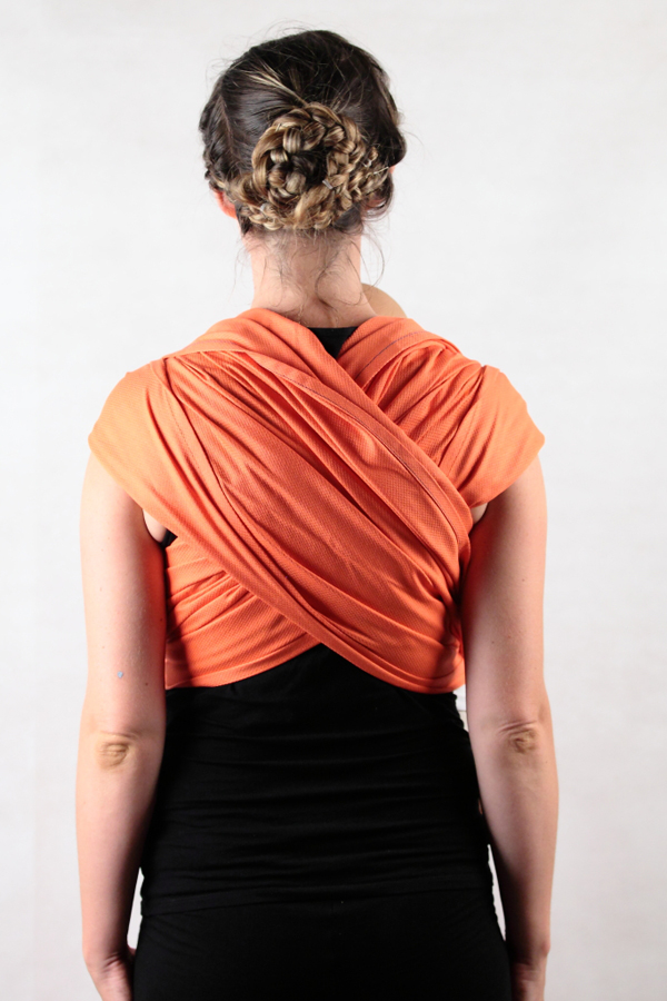 Kangura portanadons Fulard portanadons Ling Ling d'amour Papaya