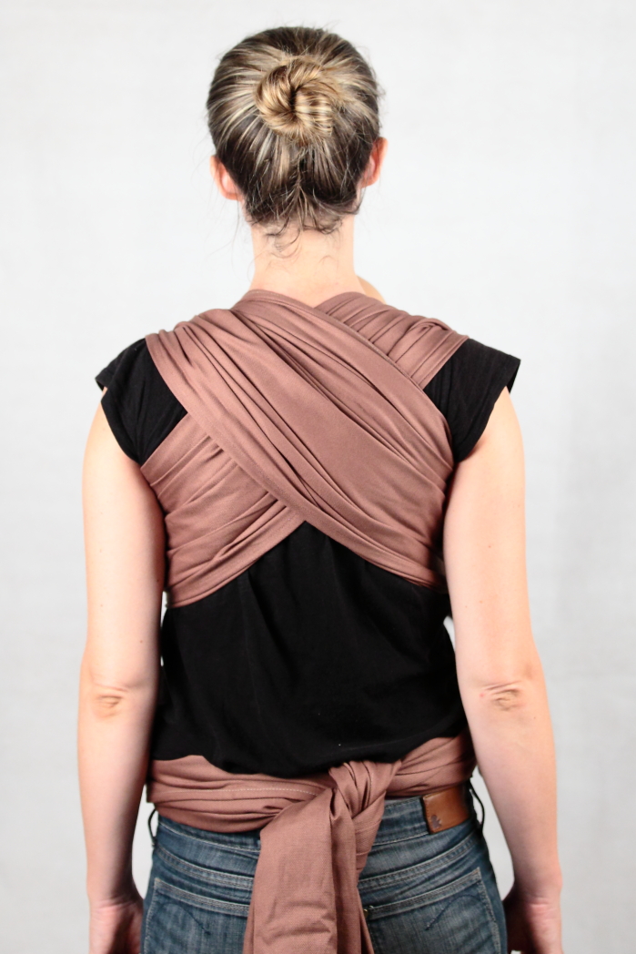 Kangura portanadons Fulard portanadons Ling Ling d'amour Chocolate