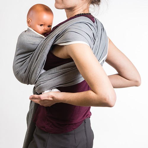 Kangura portanadons Fulard portanadons Néobulle Gris Vintage