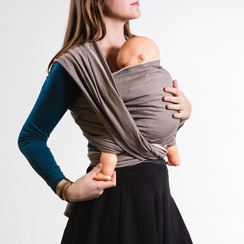 Kangura portabebés Fular portabebé Néobulle Marron Cappuccino