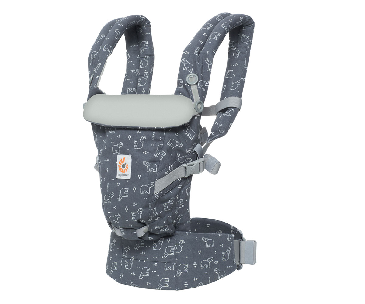 Kangura portabebés Mochila portabebé Ergobaby Adapt Elefantes