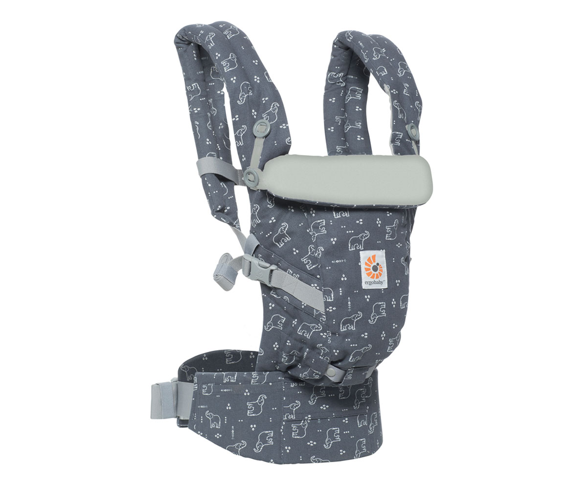 Kangura portabebés Mochila portabebé Ergobaby Adapt Elefantes