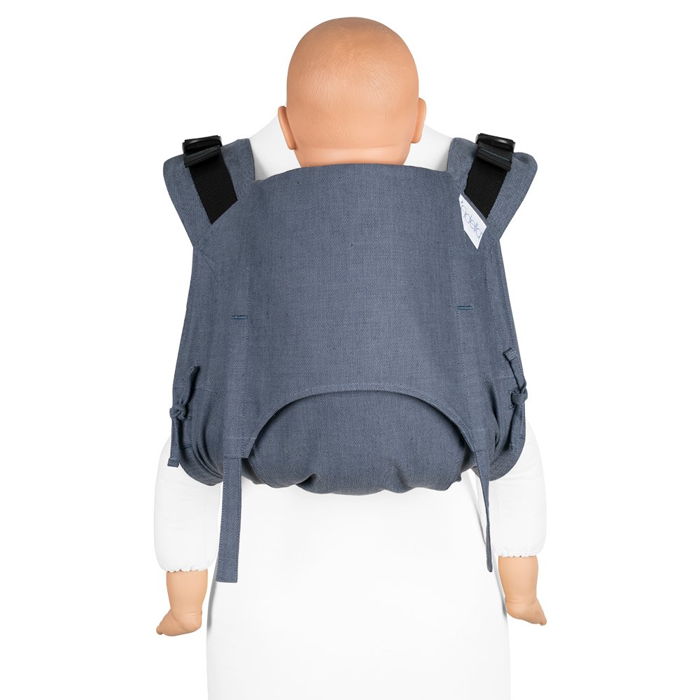 Kangura portabebés Onbuhimo Fidella Chevron Azul